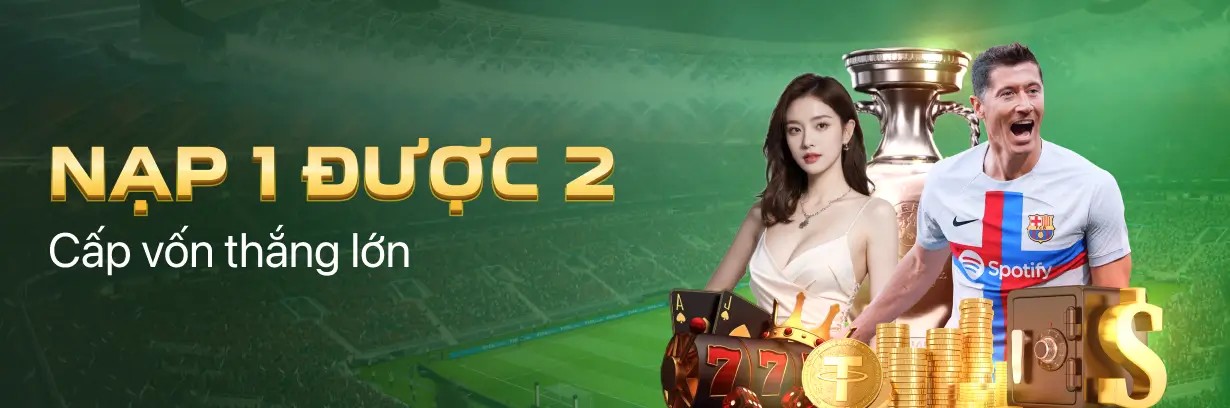 Khuyến mãi Ho88 nạp 1 được 2